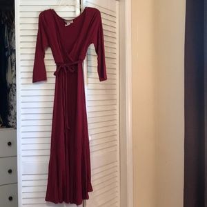 Sexy mid length evening dress